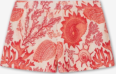 Gisela Bas de pyjama in koralle / offwhite, Produktansicht