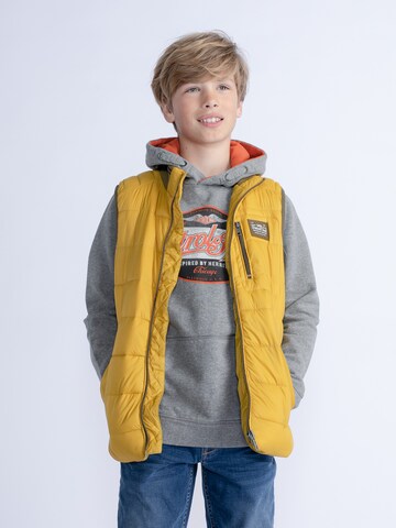 Gilet 'Park Ridge' Petrol Industries en jaune : devant