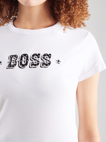 BOSS Футболка 'C_Endora_1' в Белый