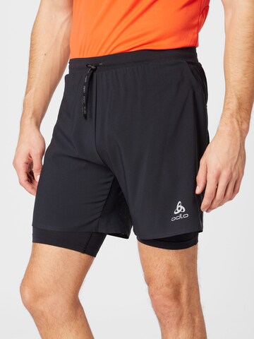 regular Pantaloni sportivi 'X-Alp Trail 6 Inch' di ODLO in nero