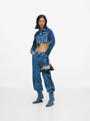Borsa a spalla di KARL LAGERFELD JEANS in nero