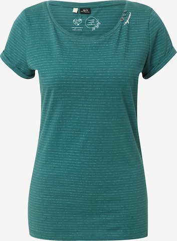 Ragwear Shirt 'FLORAH' in Groen: voorkant