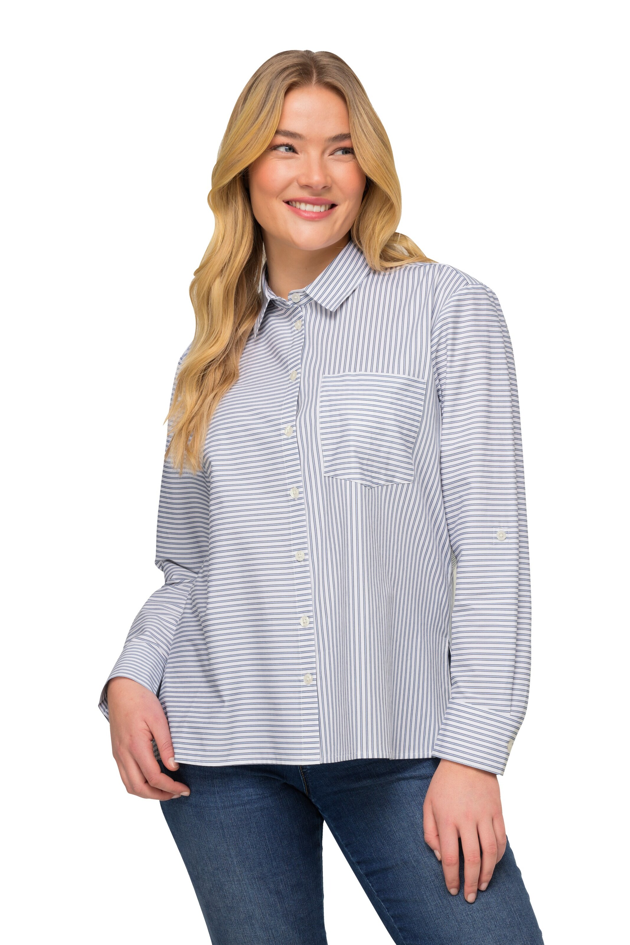 LAURASØN Blouse in White: front