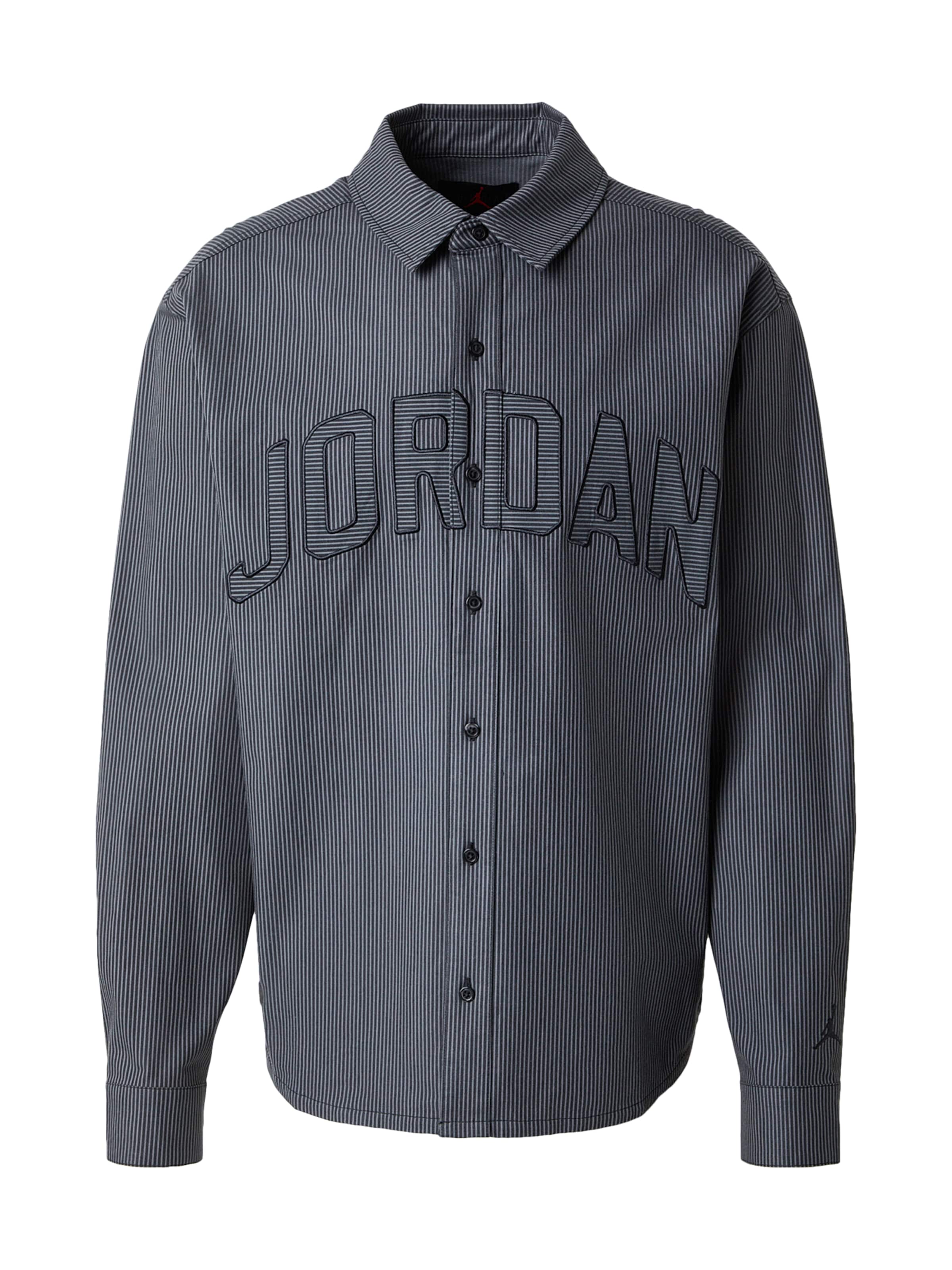 Jordan Классический крой Рубашка в Черный: спереди