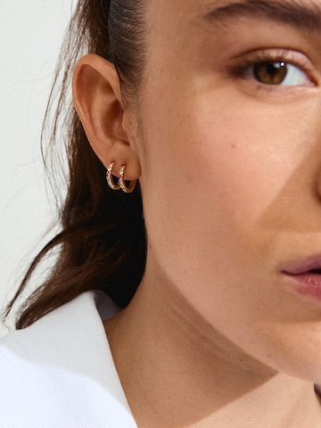 Boucles d'oreilles 'Kleopratra' Pilgrim en or