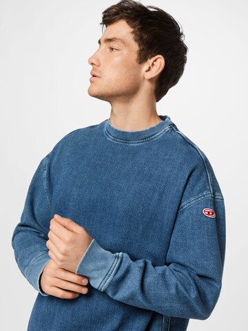 DIESEL Sweatshirt 'KRIB' in Blue