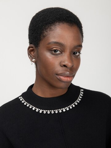 Influencer Pullover in Schwarz