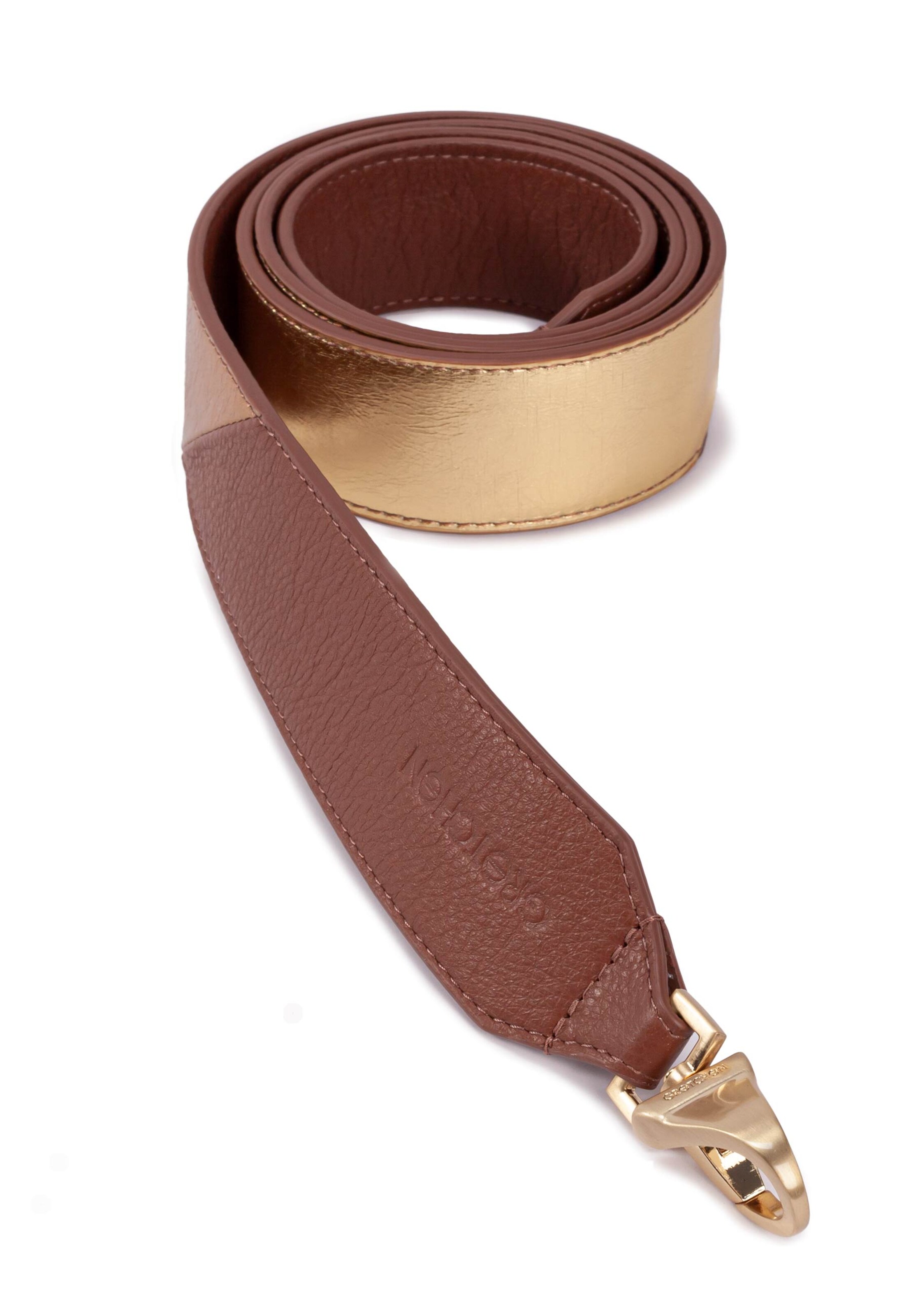 Gretchen Schulteriemen in Braun: Vorderseite