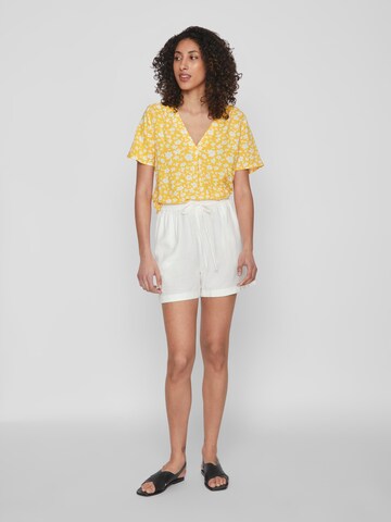 VILA - Blusa 'CELINA' em amarelo