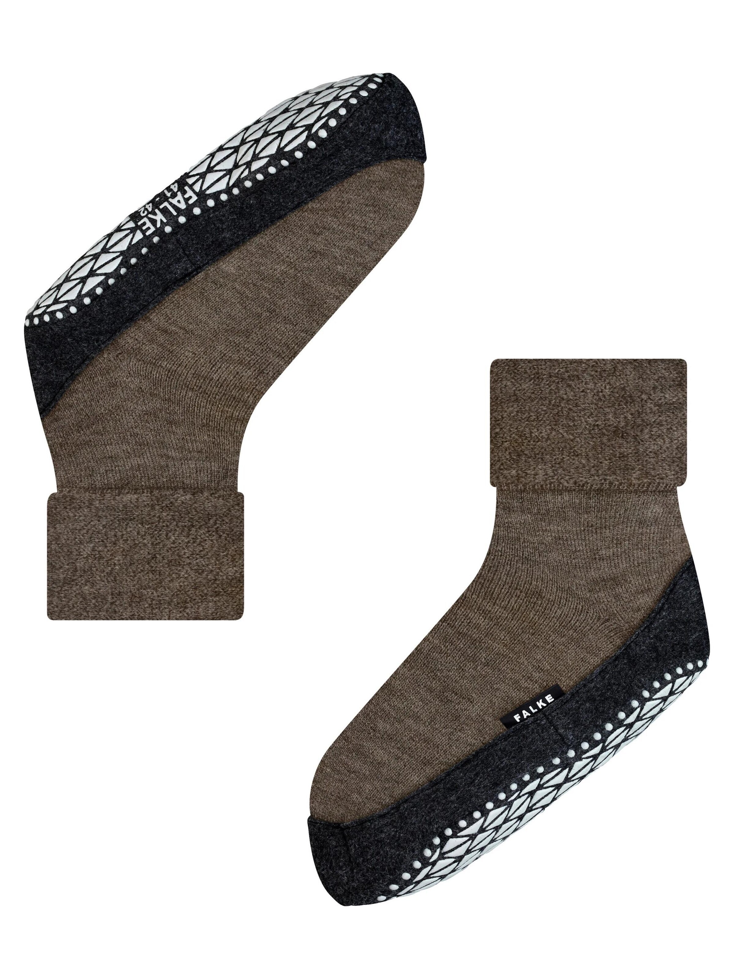 FALKE Slippers 'Cosyshoe' in Brown