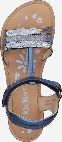 Kickers Sandalen in Blauw