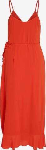 VILA Cocktail Dress in Orange