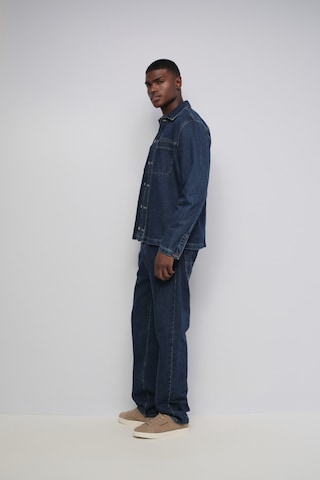 Salsa Jeans Regular Fit Hemd in Blau