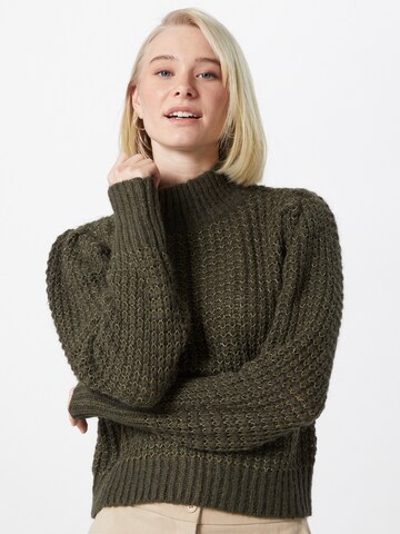 Pullover 'ALBA' di OBJECT in verde: frontale