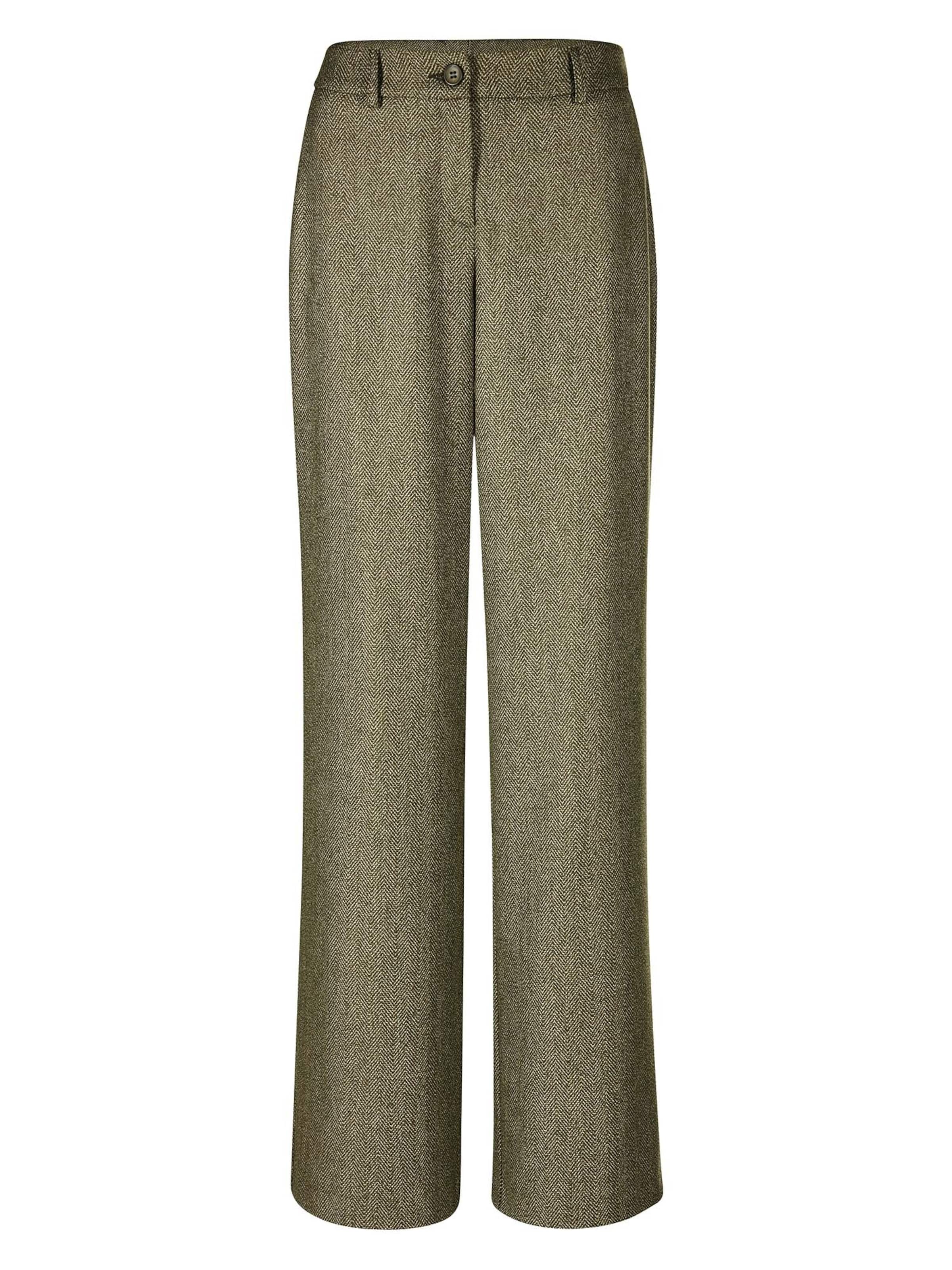 MADELEINE Broek in de kleur Kaki, Productweergave