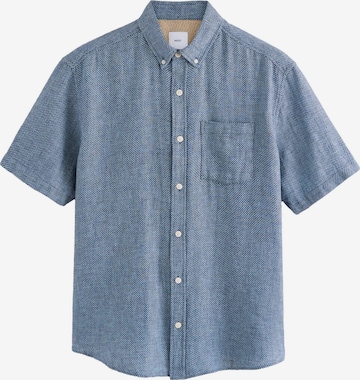 NextRegular Fit Košulja - plava boja: prednji dio