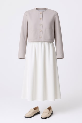 Touche Prive Skirt in Beige