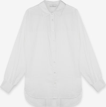 Lola CasademuntBluza - bijela boja: prednji dio