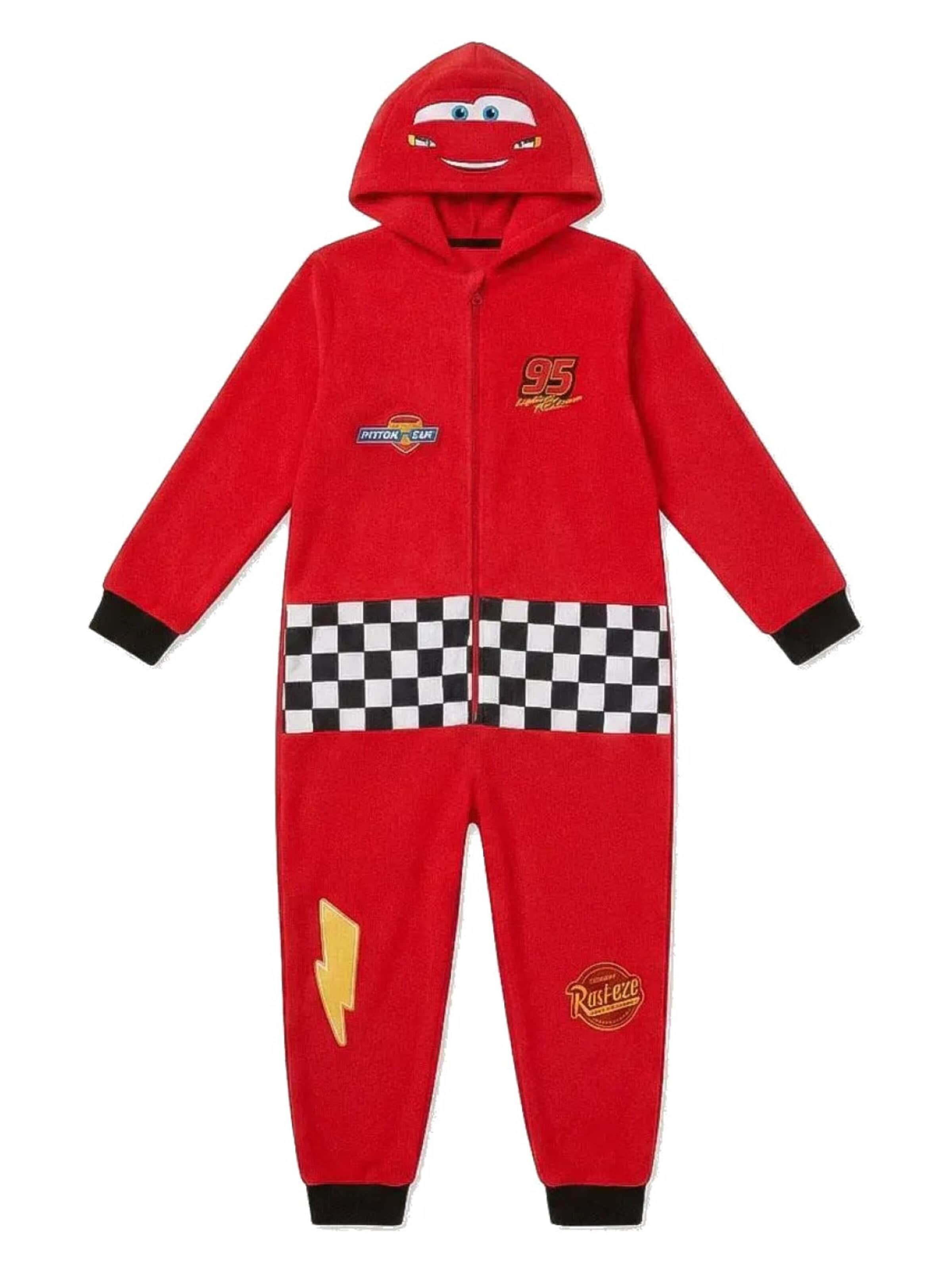 Disney Cars Pajamas in Red: front