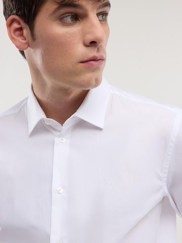 Coupe regular Chemise Trussardi en blanc