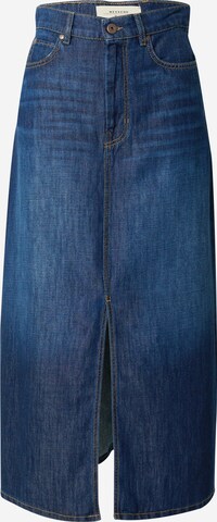 Weekend Max Mara Rok 'GELADA' in Blauw: voorkant