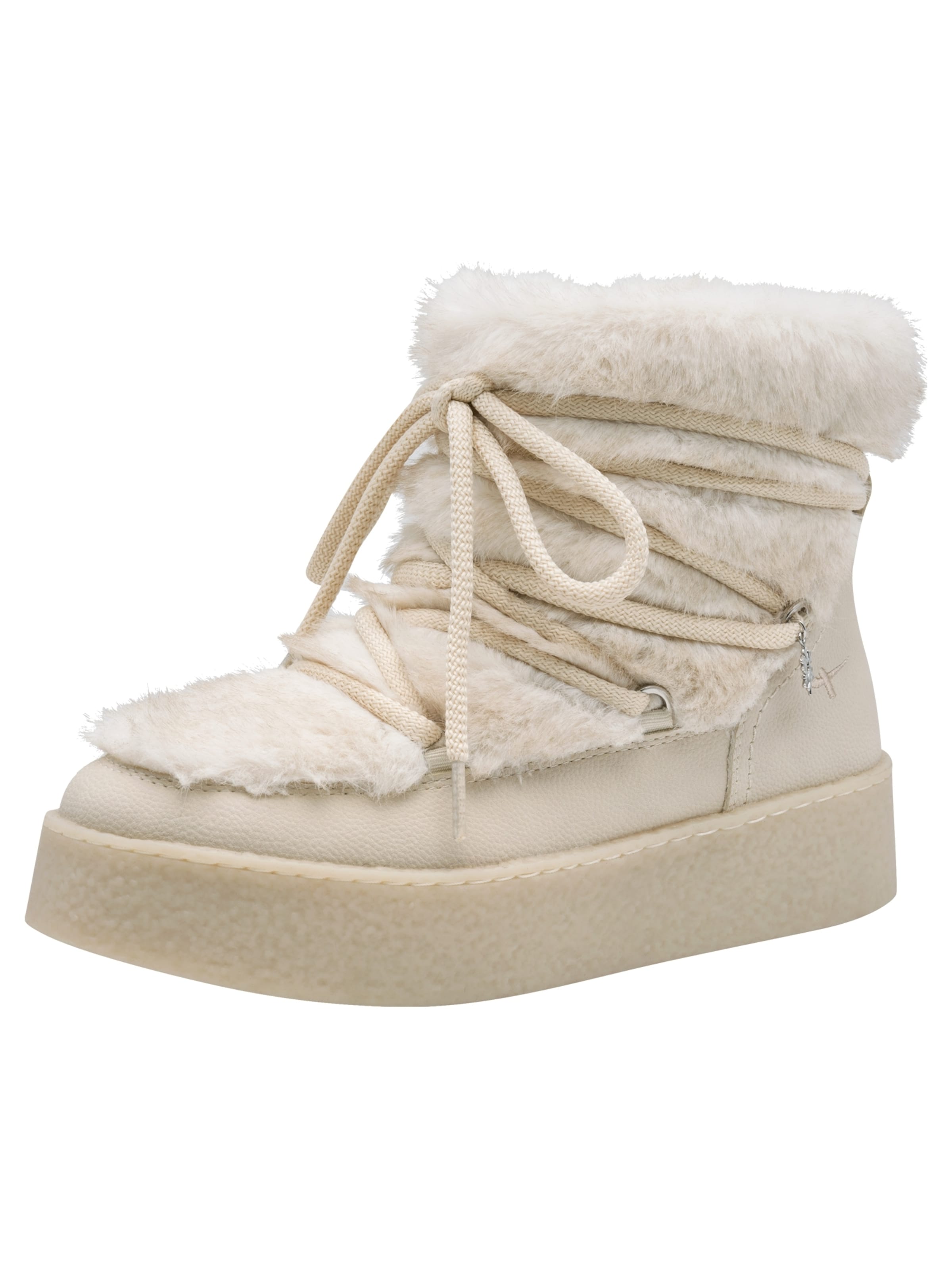 Tamaris Snowboots in Beige: Vorderseite