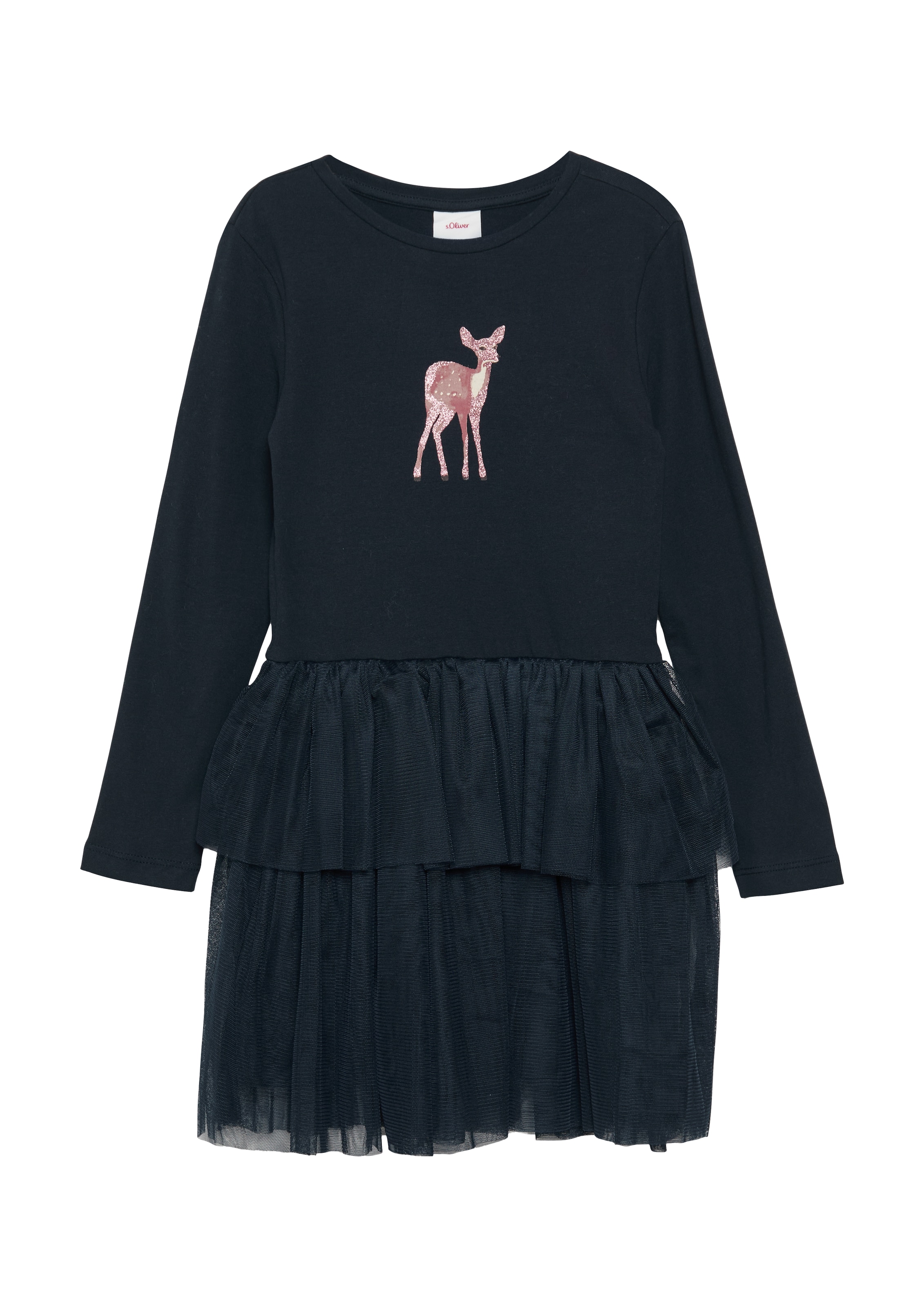 s.Oliver Kleid in Blau: Vorderseite