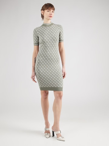 Robes en maille 'LISE' GUESS en vert : devant