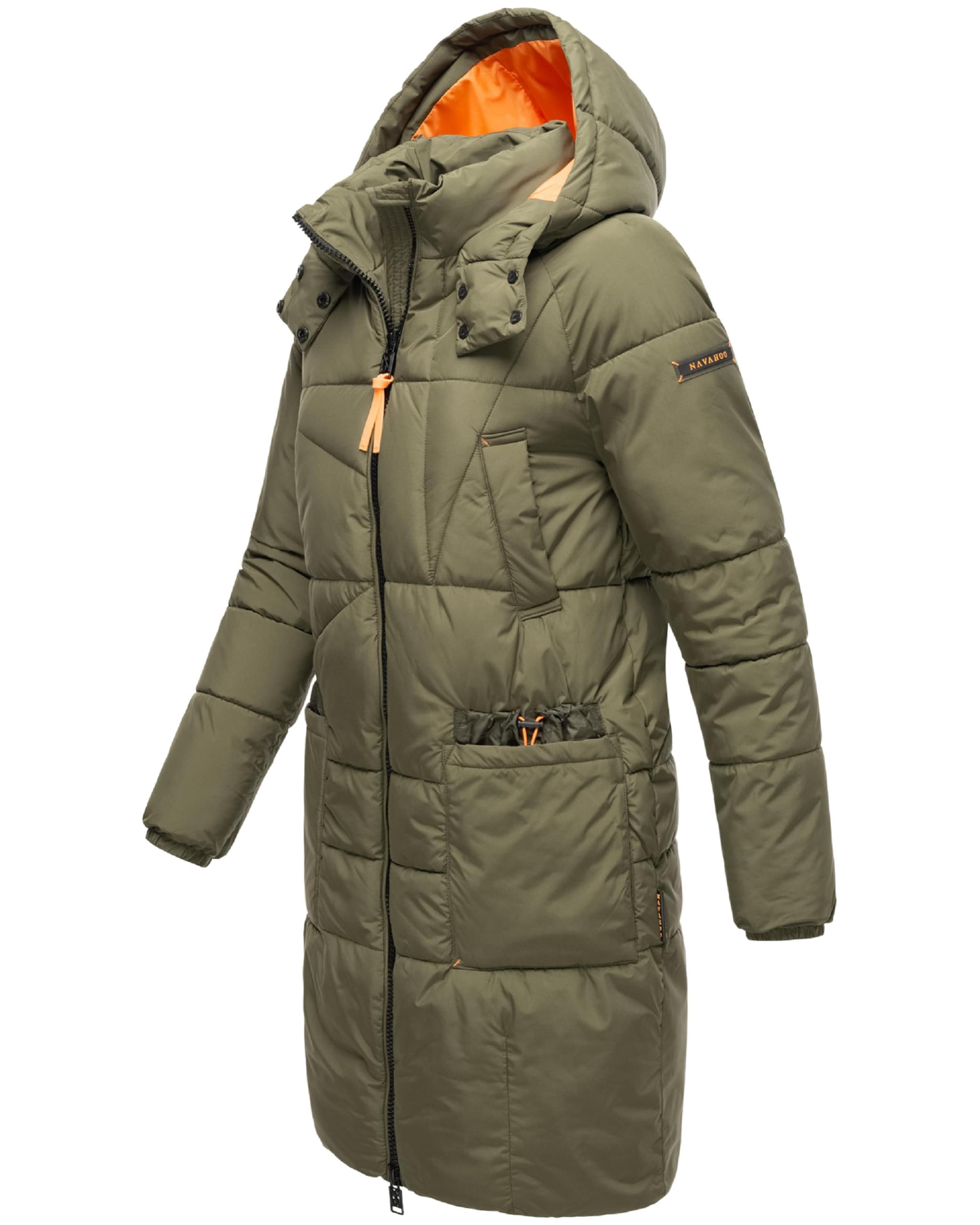 NAVAHOO Winter coat 'Bliblablubb 14' in Green