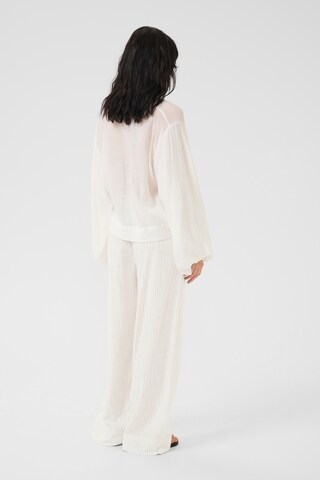 Wide Leg Pantalon 'Jannie' My Essential Wardrobe en blanc
