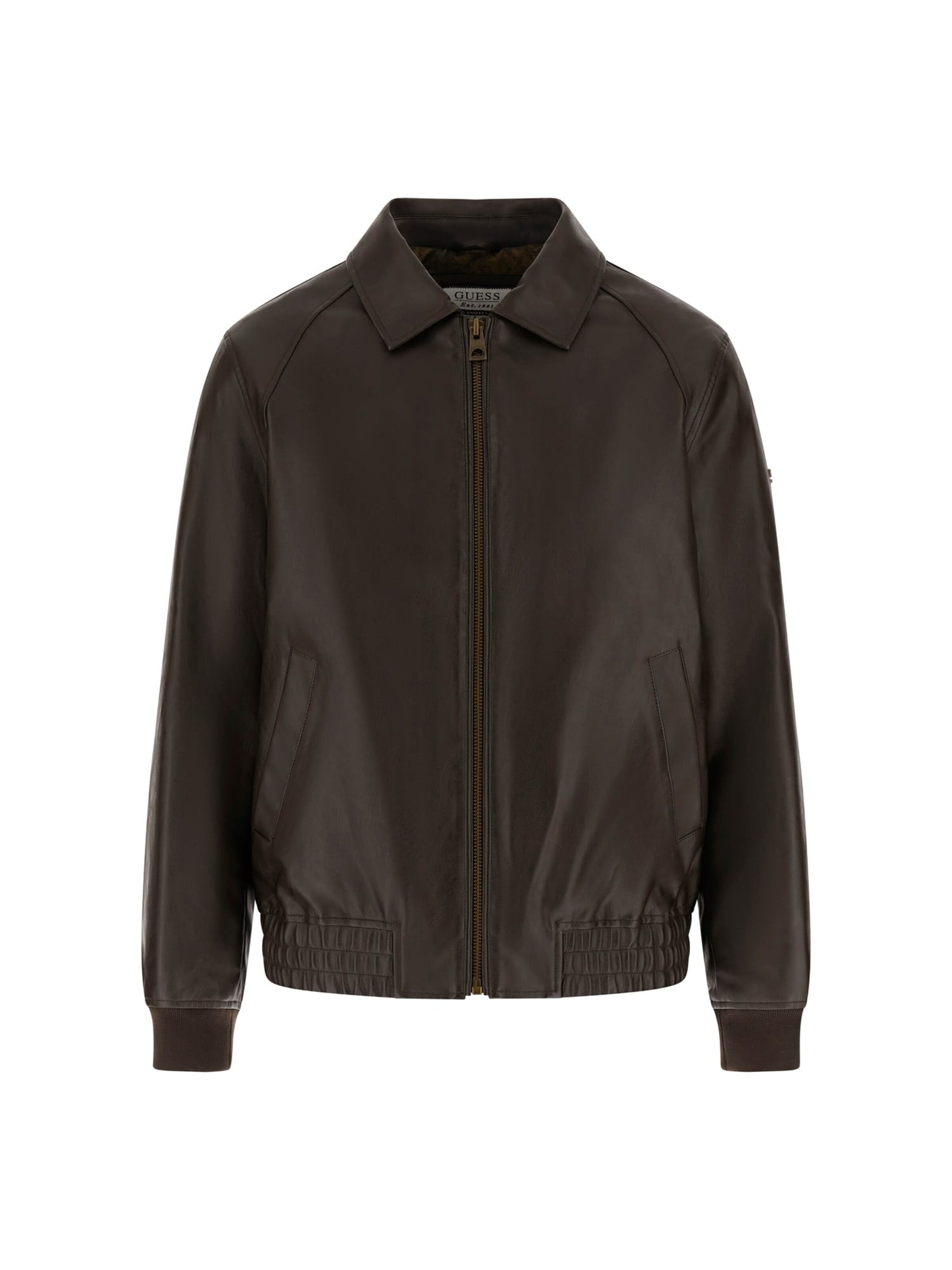 GUESS Between-Season Jacket in Brown: front
