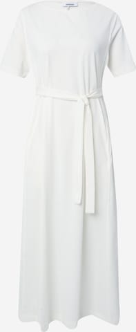 Robe 'Billina' minimum en blanc : devant