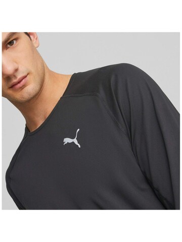 Maglietta 'Run Cloudspun Ls Tee' di PUMA in nero