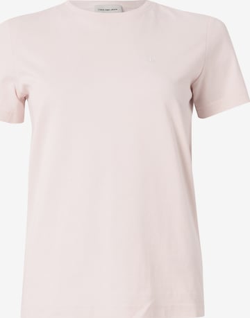 Calvin Klein Jeans - Camisa 'Archive' em laranja: frente