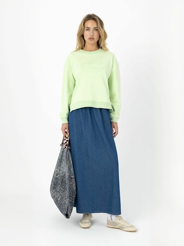 T-shirt ' Logo ' Coster Copenhagen en beige : devant