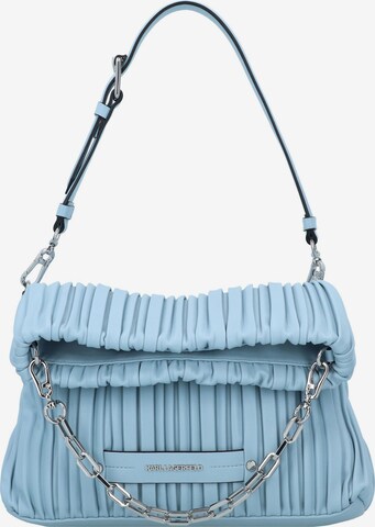 Karl Lagerfeld Shoulder Bag 'Kushion' in Blue: front