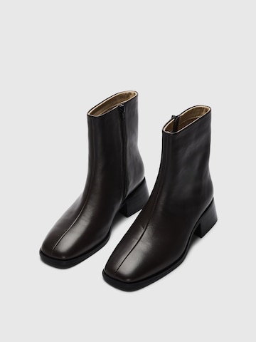 Bottines 'SLWVega' SELECTED en marron