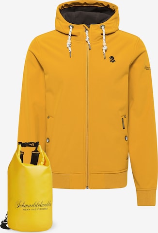 Schmuddelwedda Performance Jacket in Yellow: front