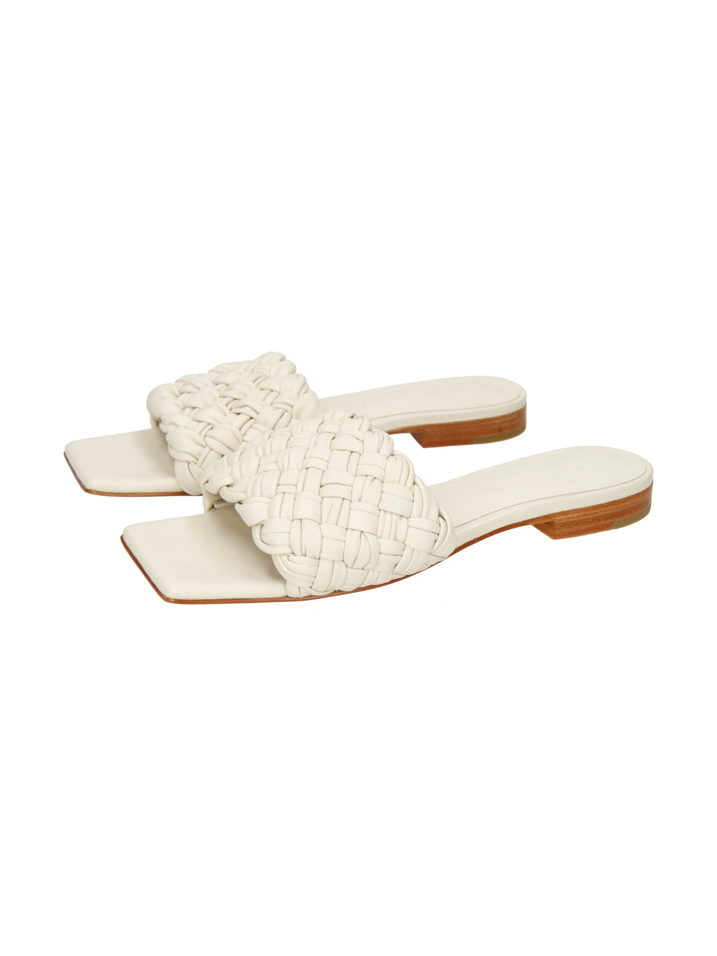 MELVIN & HAMILTON Mules 'Eglantine 1' in White
