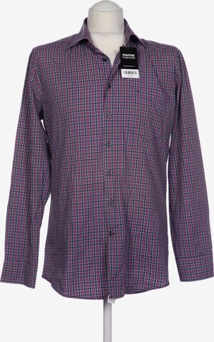 SEIDENSTICKER Button Up Shirt in M in Purple: front