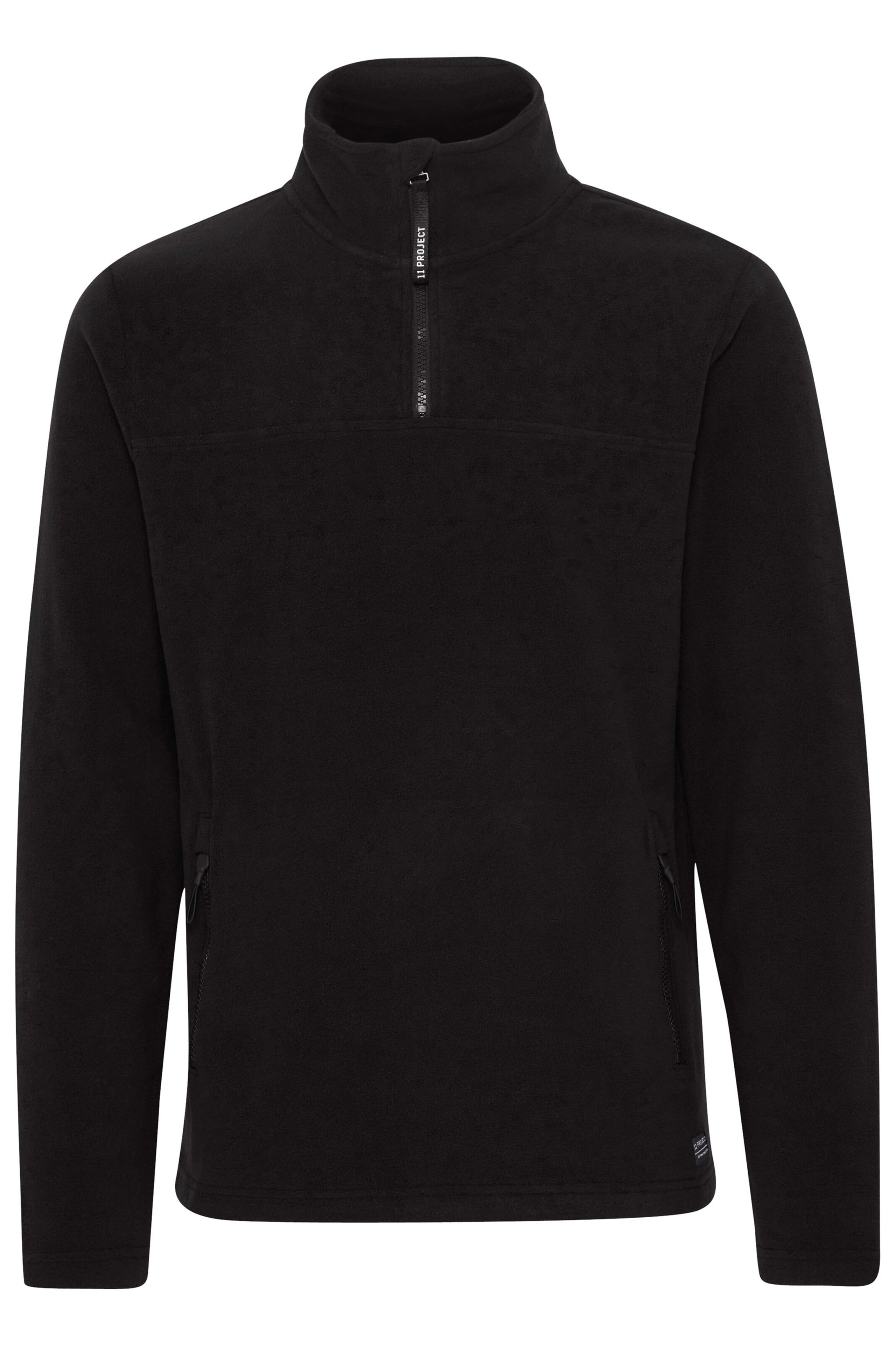 11 Project Pullover 'Mitch' in Schwarz: Vorderseite