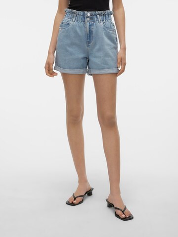 VERO MODA Loosefit Shorts 'Lyra' in Blau: predná strana