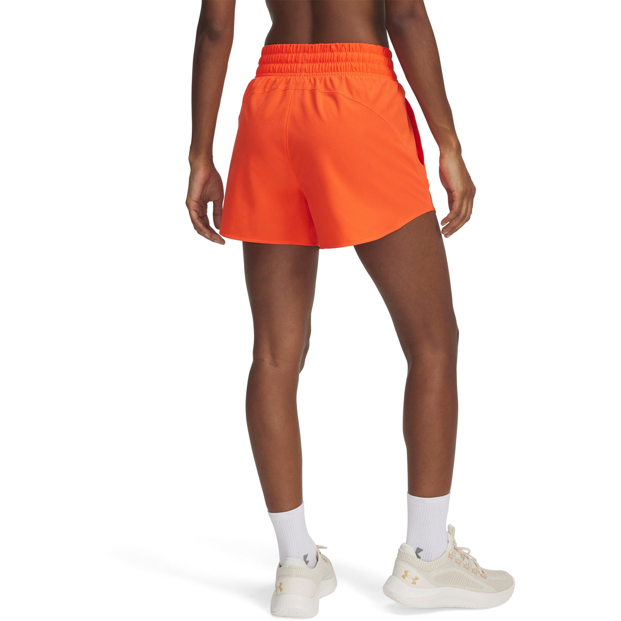 UNDER ARMOUR Regular Workout Pants 'Flex' in Orange
