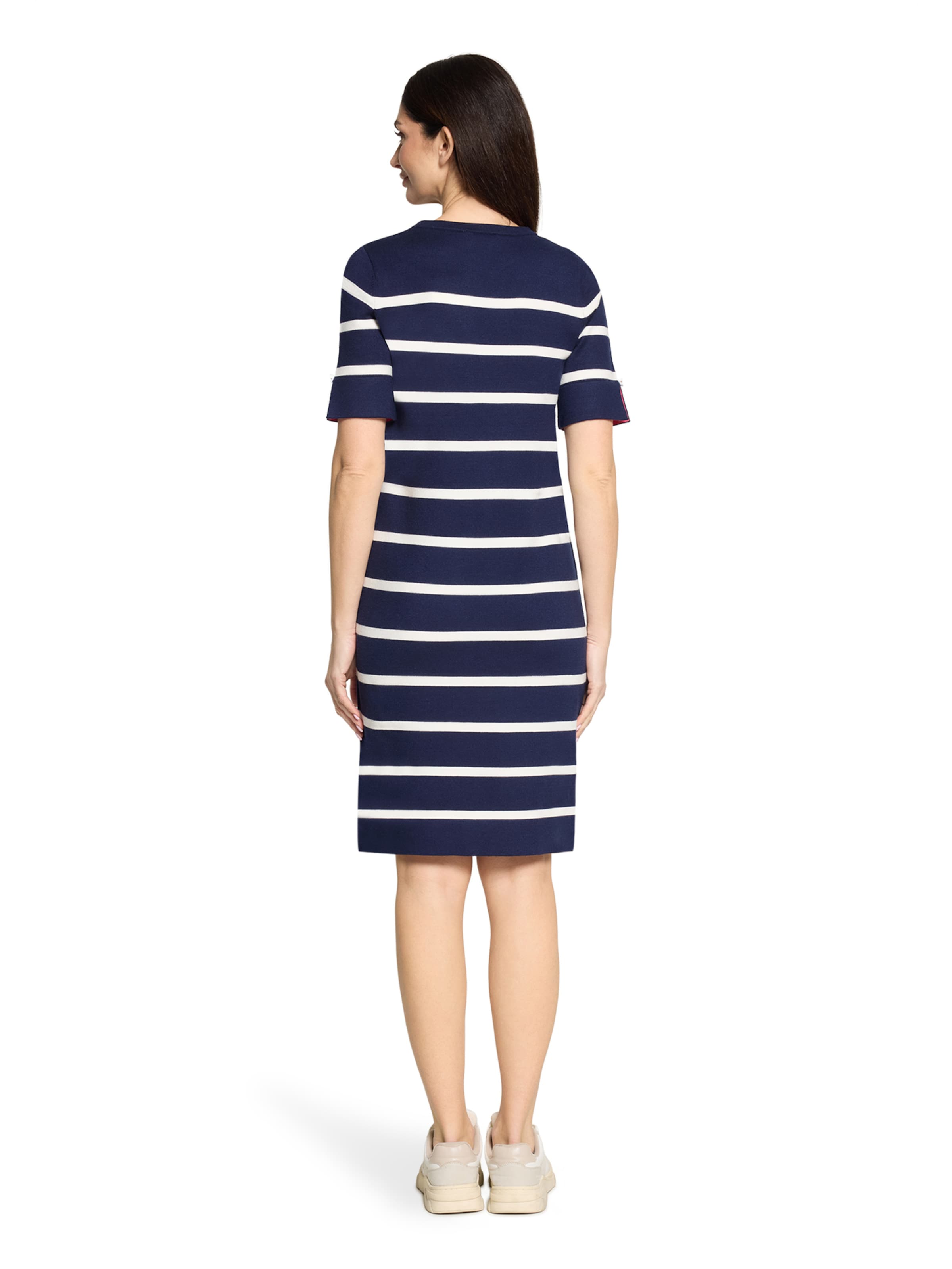 Cartoon Knit dress in Blue