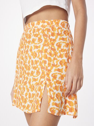 OBJECT - Falda 'ISABELLA' en naranja