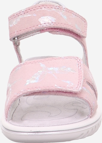 SUPERFIT Sandals 'Sparkle' in Pink