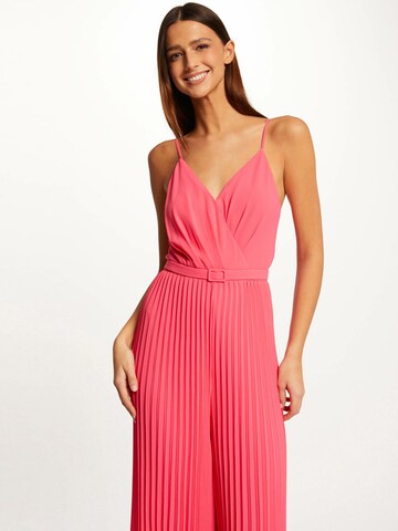 Morgan Jumpsuit 'PECLOE' in Pink: front