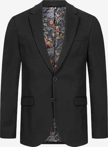 JEFF Sakko 'Ezra' in Schwarz: Vorderseite