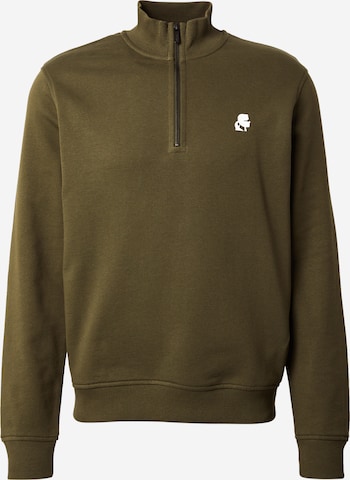 Karl Lagerfeld Sweatshirt in Grün: Vorderseite