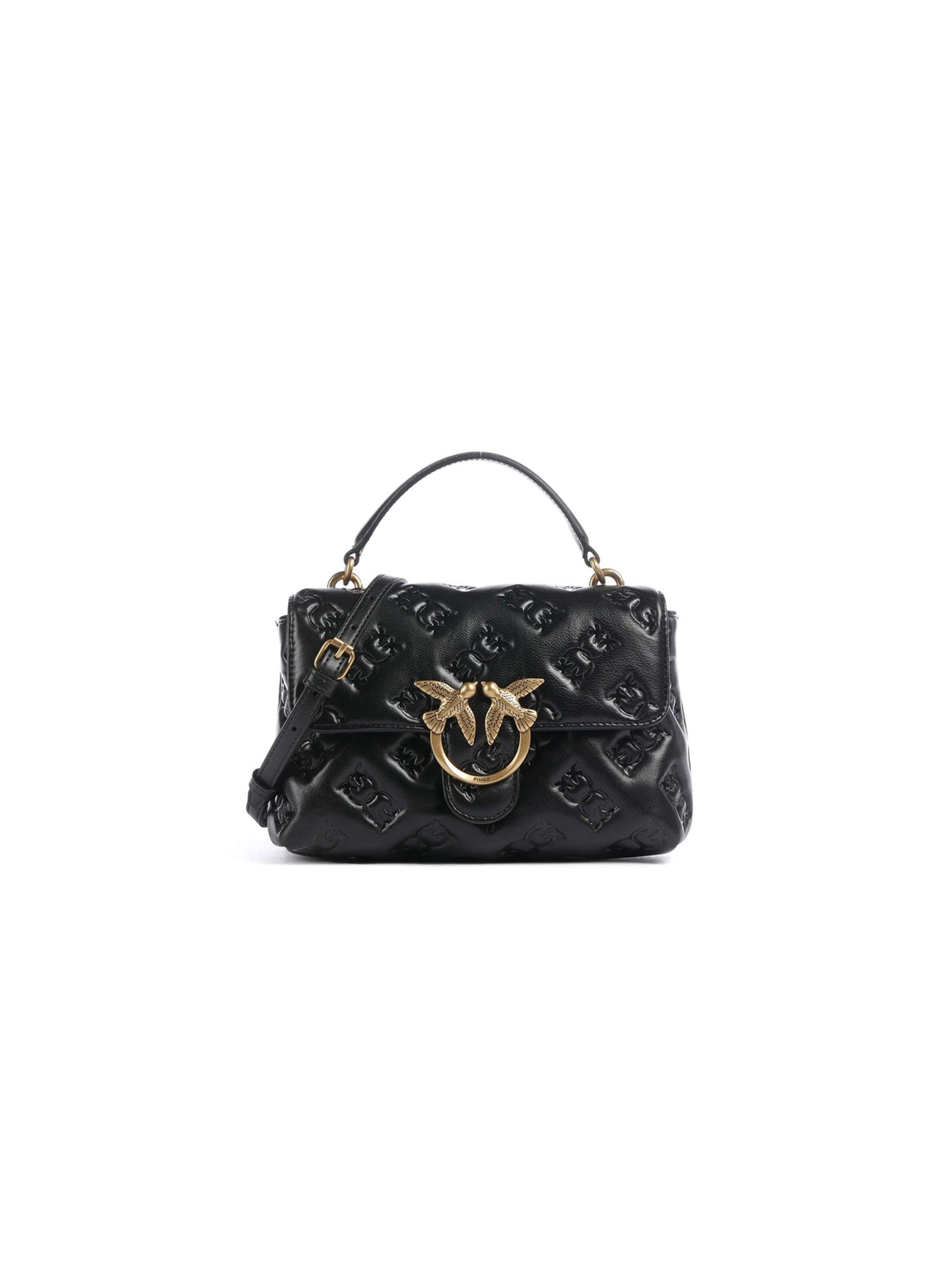 PINKO Handtasche 'Love Lady'‌‌‌ in Schwarz: Vorderseite